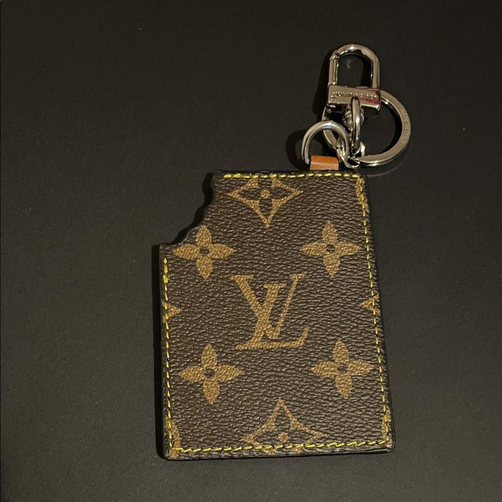 Louis Vuitton Tan Monogram Chocolate Bar Keychain - Picture 4 of 4